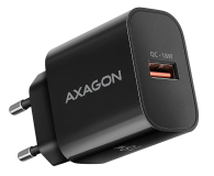 AXAGON ACU-QC18  QC 18W, 1x port USB-A, QC3.0/AFC/FCP/SMART Czarna - 1485399 - zdjęcie 1